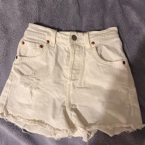 levis ribcage shorts, size 23